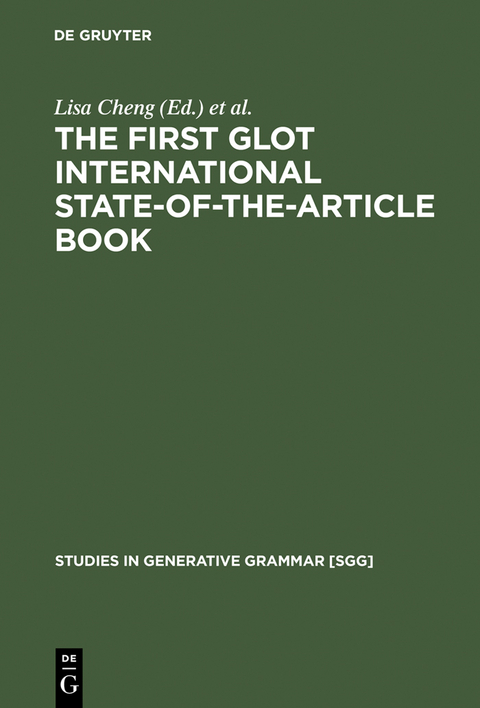 The First Glot International State-of-the-Article Book - 