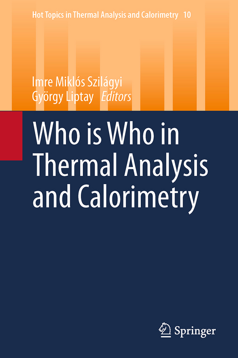 Who is Who in Thermal Analysis and Calorimetry - 