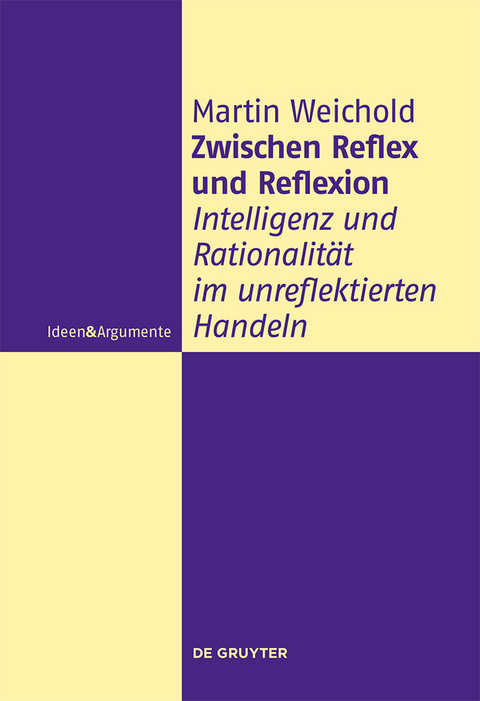 Zwischen Reflex und Reflexion -  Martin Weichold
