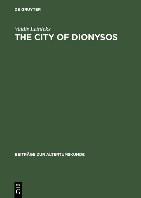 The City of Dionysos - Valdis Leinieks
