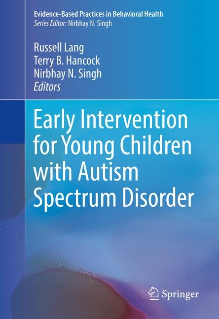 Early Intervention for Young Children with Autism Spectrum Disorder - 