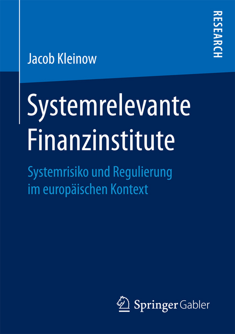 Systemrelevante Finanzinstitute -  Jacob Kleinow