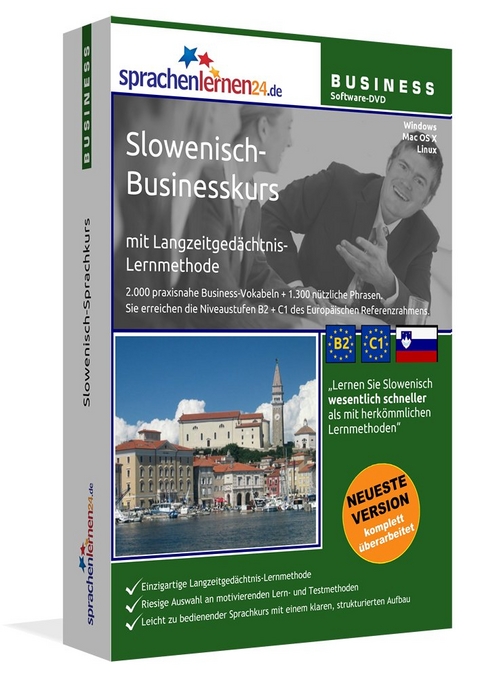 Sprachenlernen24.de Slowenisch-Businesskurs Software - 