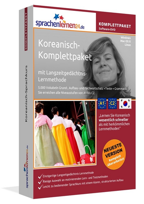 Sprachenlernen24.de Koreanisch-Komplettpaket (Sprachkurs)