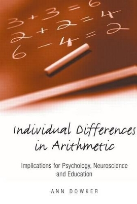 Individual Differences in Arithmetic - Ann Dowker