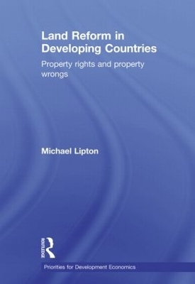 Land Reform in Developing Countries - Michael Lipton