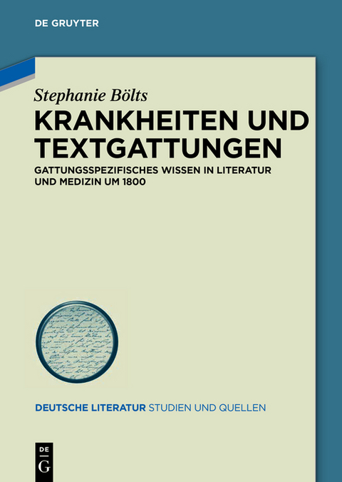 Krankheiten und Textgattungen - Stephanie Bölts