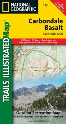 Carbondale/basalt - National Geographic Maps