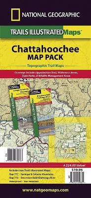 Chattahoochee National Forest, Map Pack Bundle - National Geographic Maps