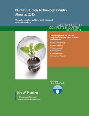 Plunkett's Green Technology Industry Almanac 2015 - Jack W. Plunkett