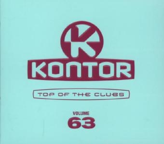 Kontor Top Of The Clubs, 3 Audio-CDs. Vol.63 -  Various