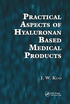 Practical Aspects of Hyaluronan Based Medical Products - J.W. Kuo