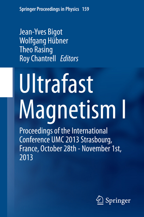 Ultrafast Magnetism I - 