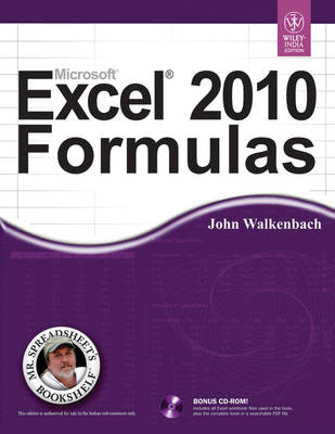 Microsoft Excel 2010 Formulas - John Walkenbach