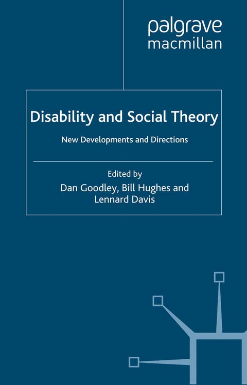 Disability and Social Theory - 