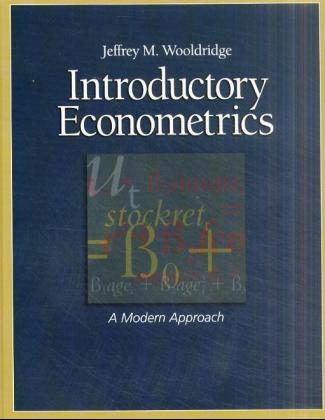 Introductory Econometrics - Jeffrey Wooldridge