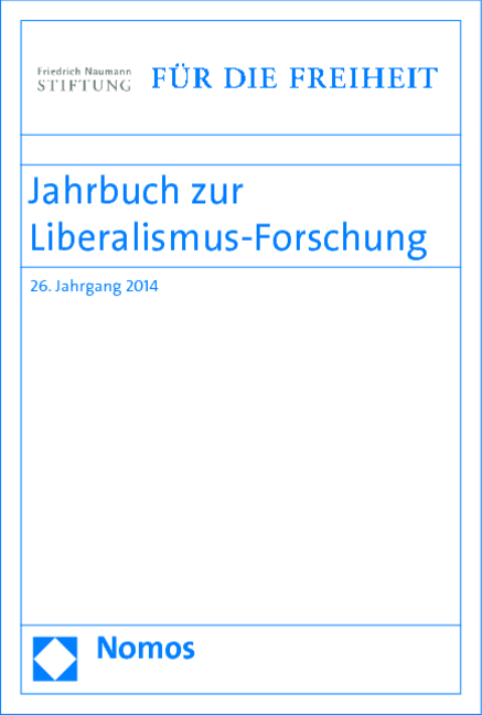 Jahrbuch zur Liberalismus-Forschung - 