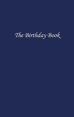 The Birthday Book (Dark Blue Cover) - 