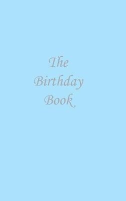 The Birthday Book (Pastel Blue Cover) - 