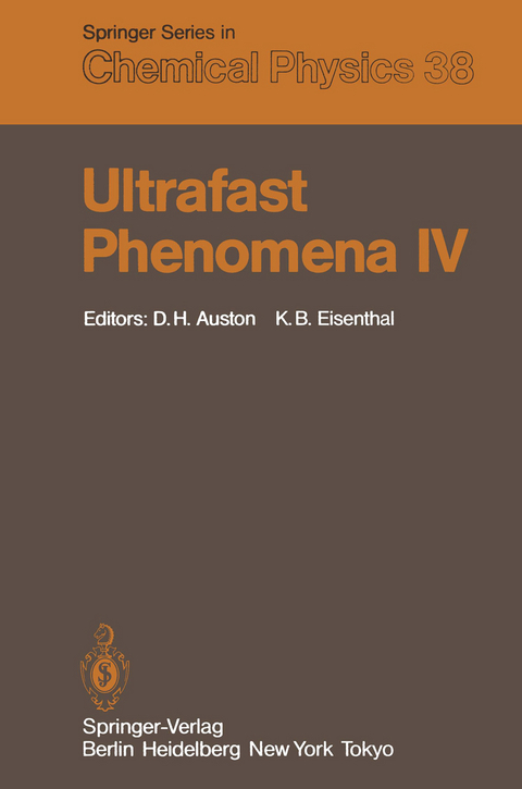 Ultrafast Phenomena IV - 