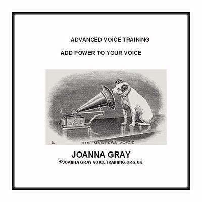 Advanced Voice Training - Joanna Gray