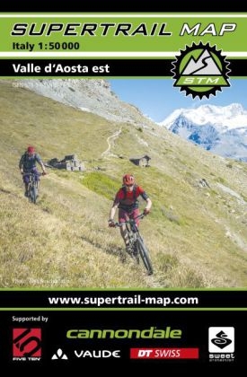Supertrail Map Valle d`Aosta Est
