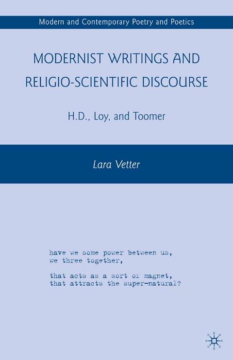 Modernist Writings and Religio-scientific Discourse -  L. Vetter