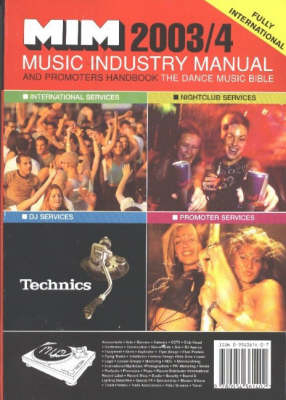 Music Industry Manual and Promoters Handbook - James Robertson