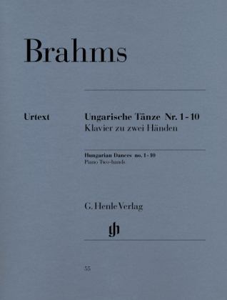 Ungarische Tänze 1-10, Klavier - Johannes Brahms