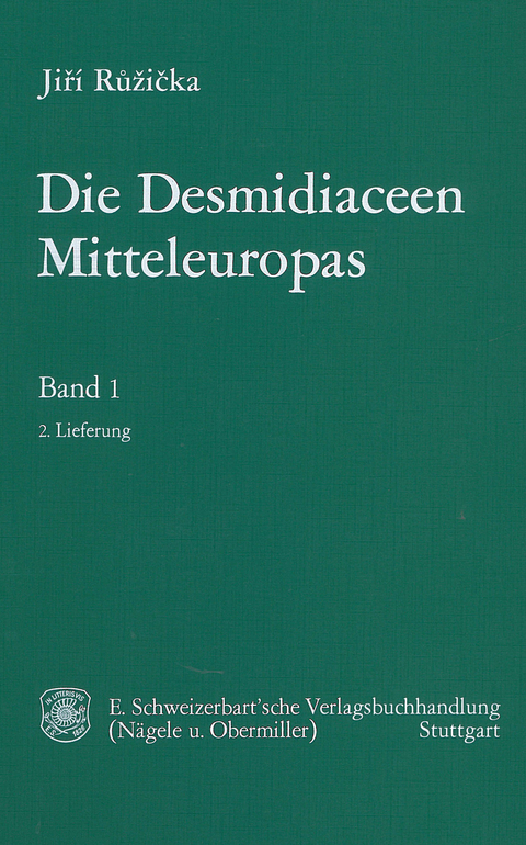 Die Desmidiaceen Mitteleuropas - Jiri Ruzicka