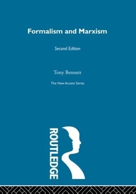 Formalism and Marxism - Tony Bennett