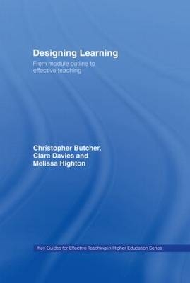 Designing Learning - Christopher Butcher, Clara Davies, Melissa Highton
