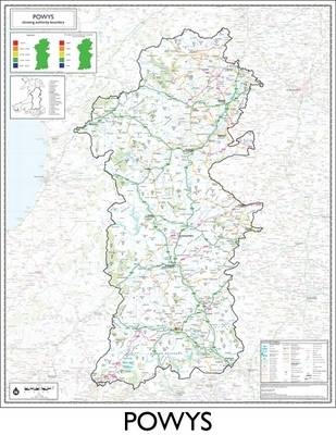 Powys County Planning Map