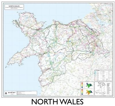 North Wales County Planning Map