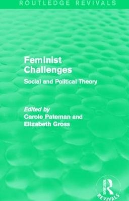 Feminist Challenges - Carole Pateman; Elizabeth Grosz