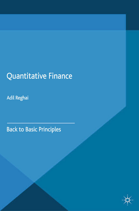 Quantitative Finance - A. Reghai