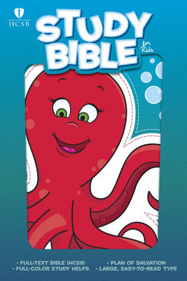 HCSB Study Bible For Kids, Octopus Leathertouch -  Holman Bible Staff