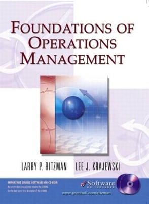 Foundations of Operations Management and Student CD - Larry P. Ritzman, Lee J. Krajewski