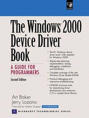 The Windows 2000 Device Driver Book - Art Baker, Jerry Lozano