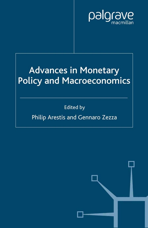 Advances in Monetary Policy and Macroeconomics - 