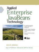 Applied Enterprise JavaBeans Technology - Kevin Boone