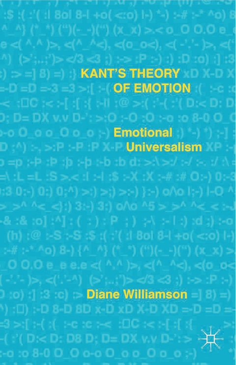Kant's Theory of Emotion -  D. Williamson