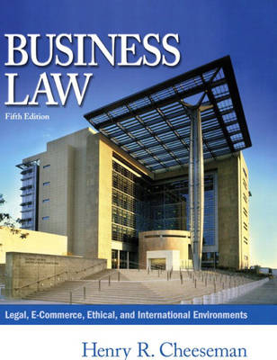 Business Law - Henry R. Cheeseman