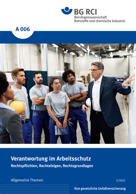 A 006 - Verantwortung im Arbeitsschutz