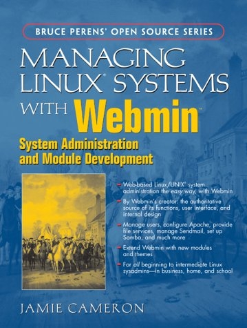 Managing Linux Systems with Webmin - Jamie Cameron