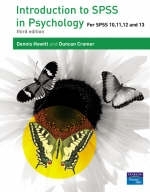 Introduction to SPSS in Psychology - Dennis Howitt, Duncan Cramer