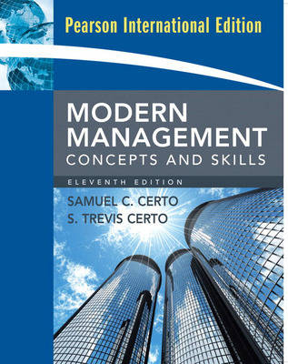 Modern Management - Samuel C. Certo, S. Trevis Certo