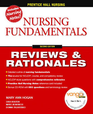 Prentice Hall Reviews & Rationales - Mary Ann Hogan, Mary Jean Je Ricci  MSN RN, Donna Taliaferro  PhD, Sara Bolten