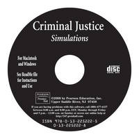 Criminal Justice Simulations Brief, CD-ROM - Frank Schmalleger