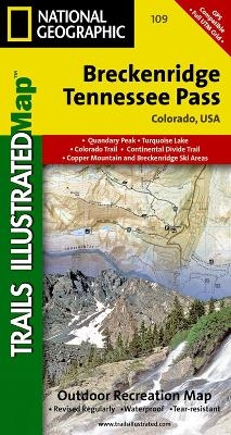 Breckenridge/tennessee Pass - National Geographic Maps